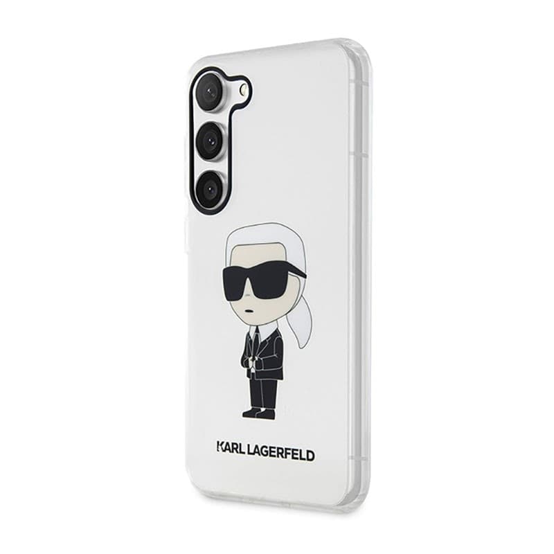 Karl Lagerfeld IML NFT Ikonik - Case for Samsung Galaxy S23+ (Clear) - 2