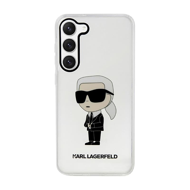 Karl Lagerfeld IML NFT Ikonik - Case for Samsung Galaxy S23+ (Clear) - 3