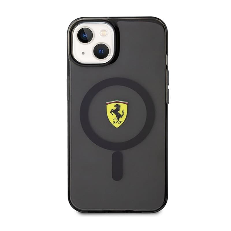 Ferrari Translucent MagSafe - Case for iPhone 14 Plus (Black) - 3