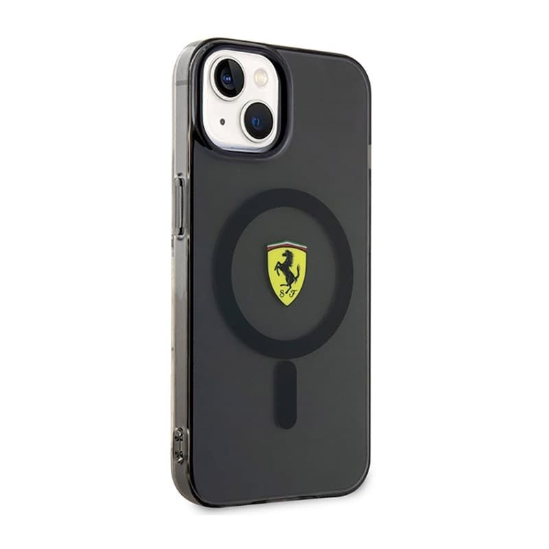 Ferrari Translucent MagSafe - Case for iPhone 14 Plus (Black) - 4