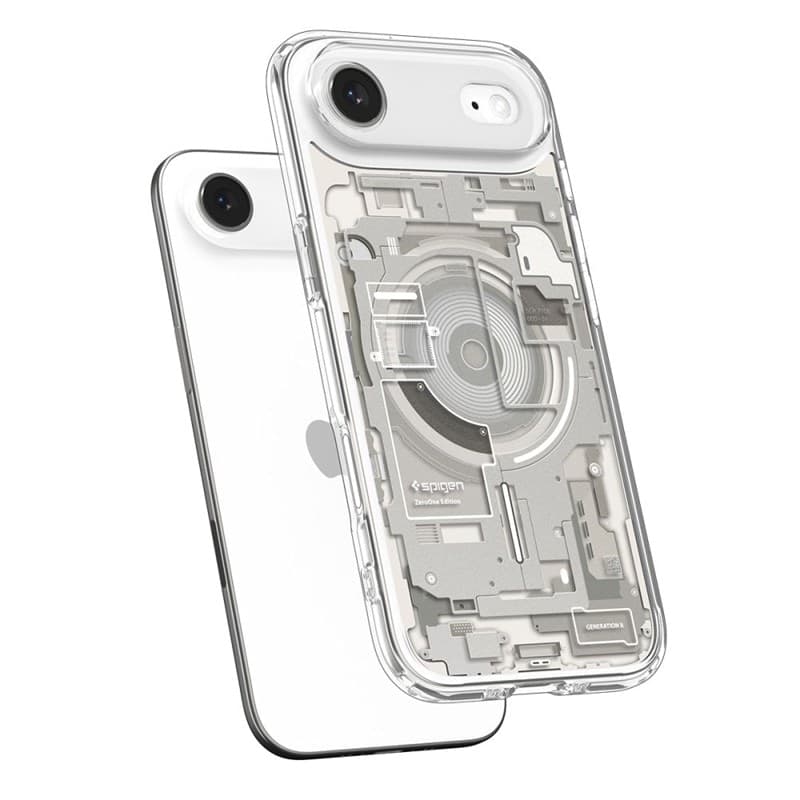 Spigen Ultra Hybrid Mag MagSafe - Case for iPhone Air (Zero One Natural Titanium) - 5