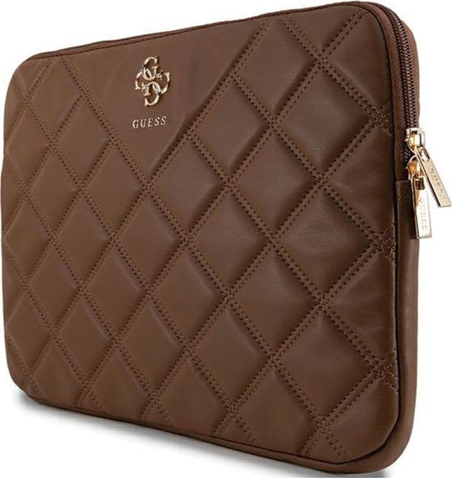 Guess Quilted 4G Sleeve - Notebook case 13" / 14" (brown) - 2