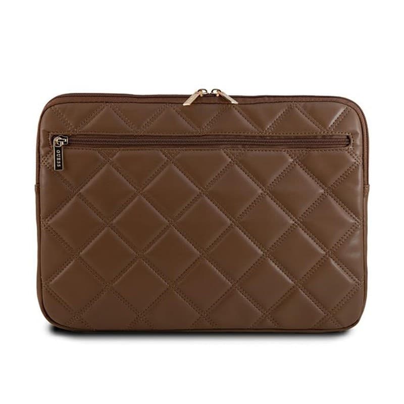 Guess Quilted 4G Sleeve - Notebook case 13" / 14" (brown) - 3