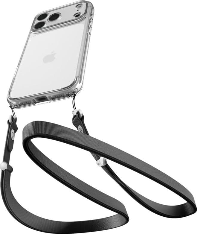Spigen Ultra Hybrid - Custodia per iPhone 18 Pro / 17 Pro (Trasparente) - 5