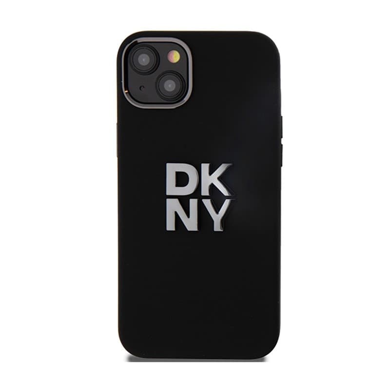 DKNY Liquid Silicone Metal Logo - Case for iPhone 15 / 14 / 13 (black) - 3