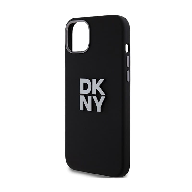 DKNY Liquid Silicone Metal Logo - Case for iPhone 15 / 14 / 13 (black) - 6