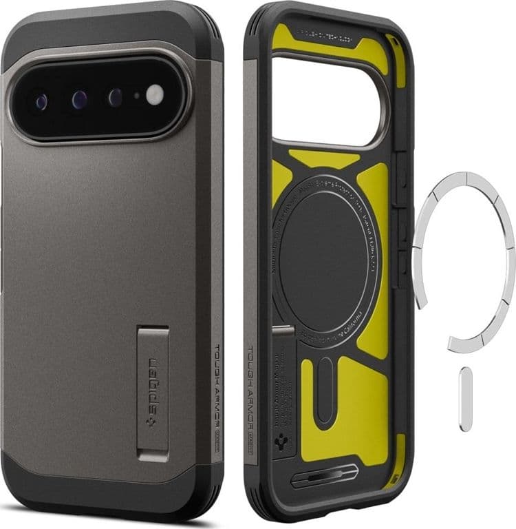 Spigen Tough Armor Mag MagSafe - Custodia per Google Pixel 11 Pro XL (Gunmetal) - 2