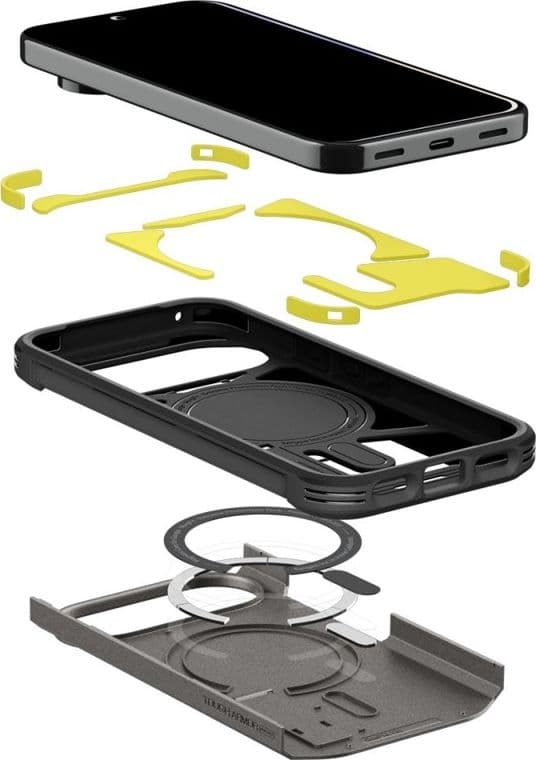 Spigen Tough Armor Mag MagSafe - Custodia per Google Pixel 11 Pro XL (Gunmetal) - 7