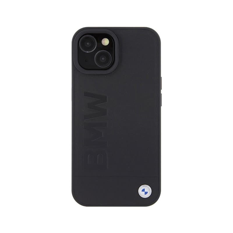 BMW Leather Hot Stamp MagSafe - iPhone 15 Case (Black) - 3