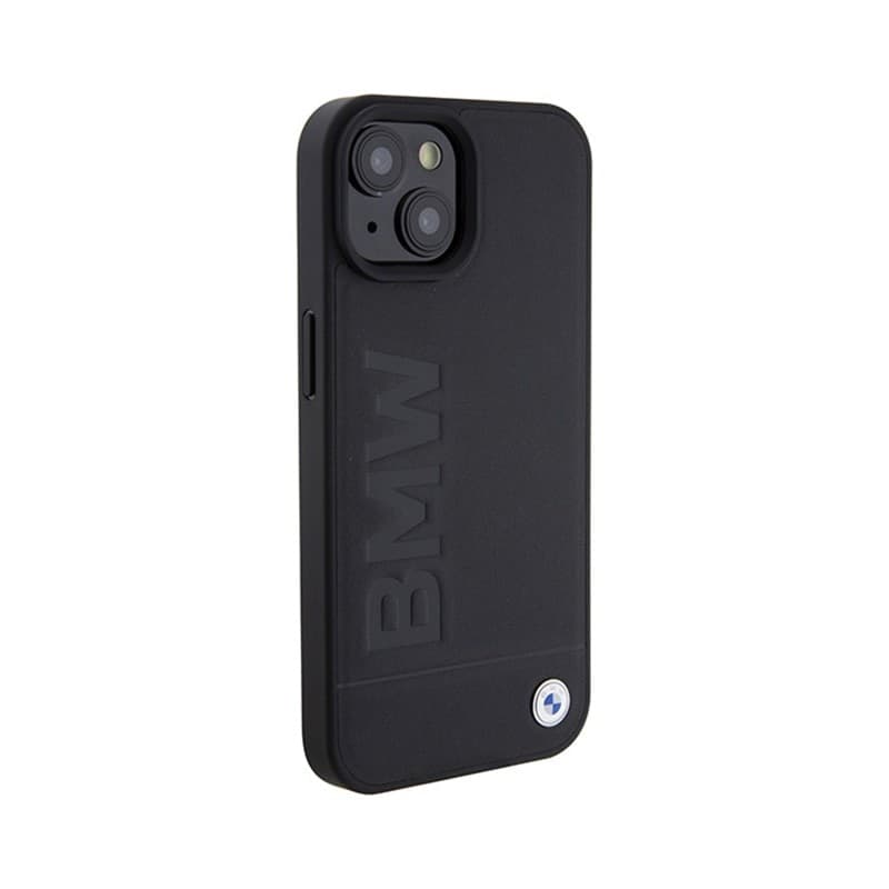 BMW Leather Hot Stamp MagSafe - iPhone 15 Case (Black) - 4