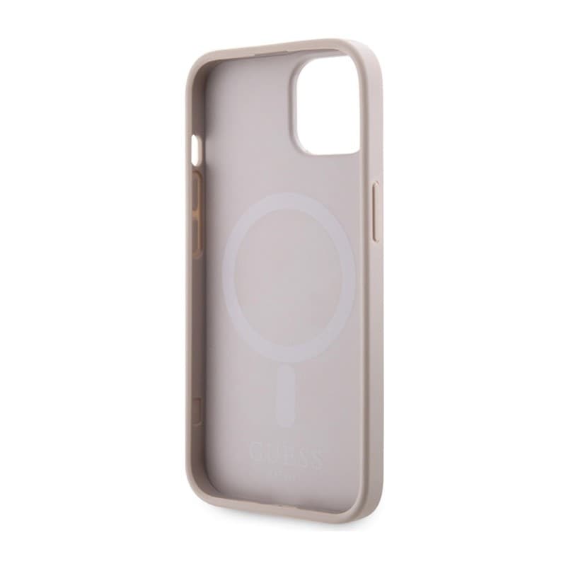 Guess GCube Stripes MagSafe - Case for iPhone 14 Plus (Pink) - 7