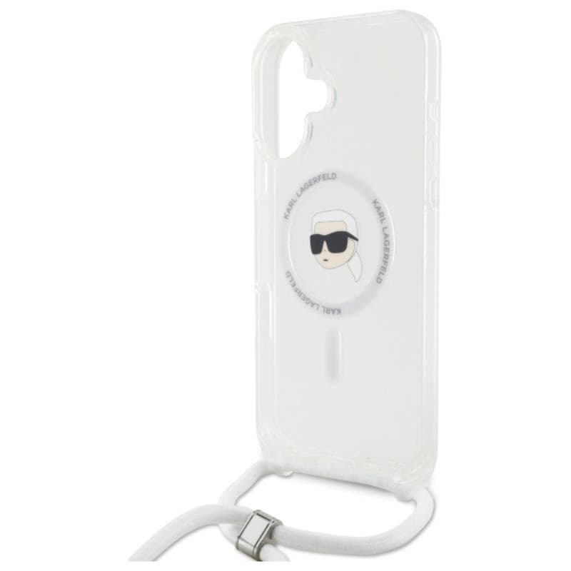 Karl Lagerfeld Crossbody IML Karl Head MagSafe - Case for iPhone 16 (transparent) - 5