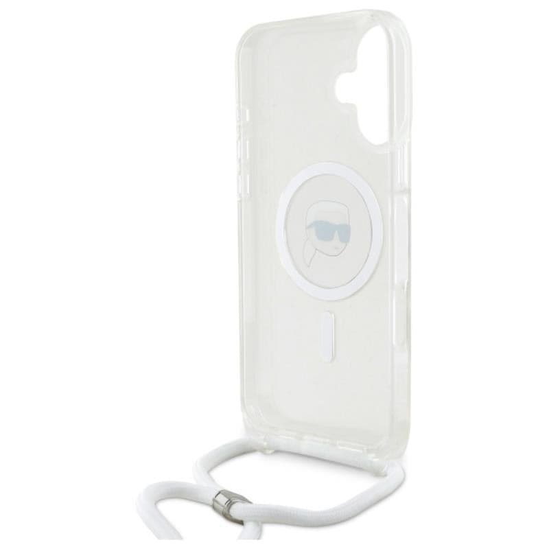 Karl Lagerfeld Crossbody IML Karl Head MagSafe - Case for iPhone 16 (transparent) - 6