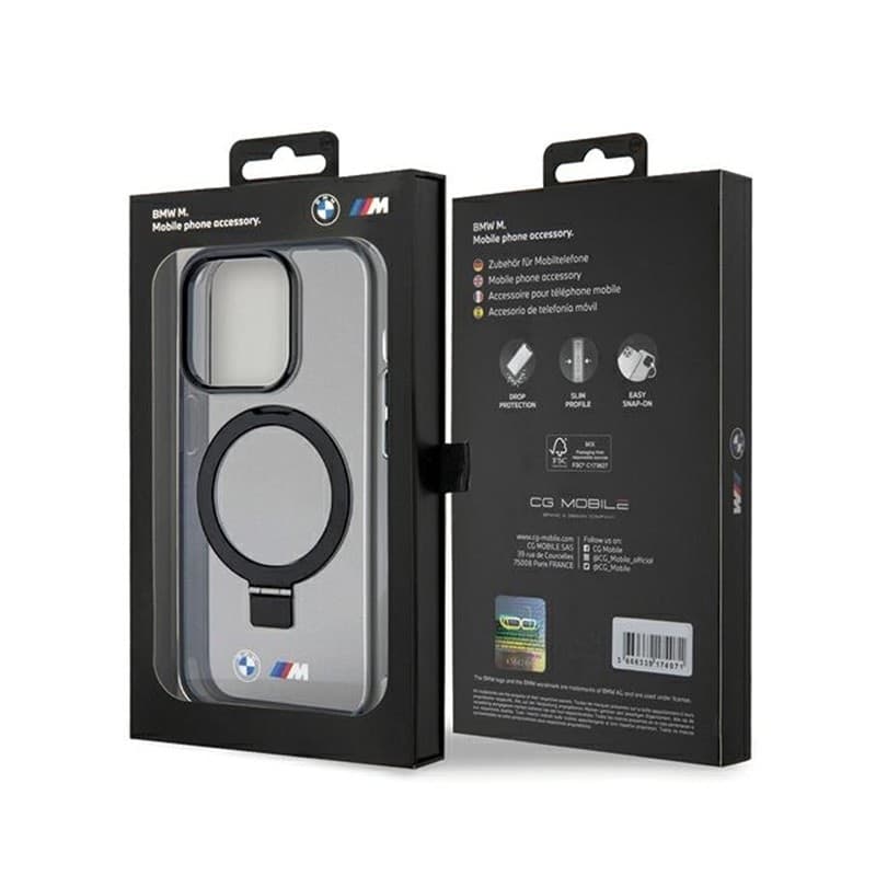 BMW Ring Stand M Collection MagSafe - Case for iPhone 15 Pro (Black) - 8
