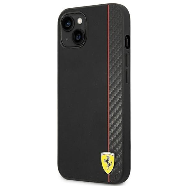 Ferrari Carbon - Case for iPhone 14 Plus (Black) - 2