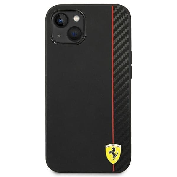 Ferrari Carbon - Case for iPhone 14 Plus (Black) - 3