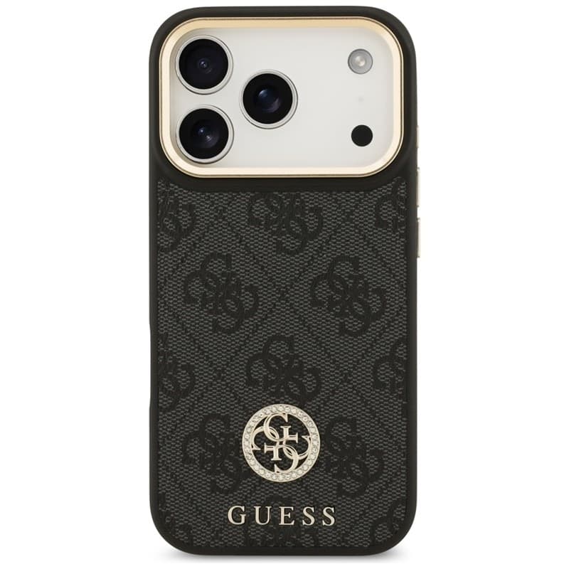Guess 4G Strass Logo MagSafe - Case iPhone 17 Pro (black) - 3