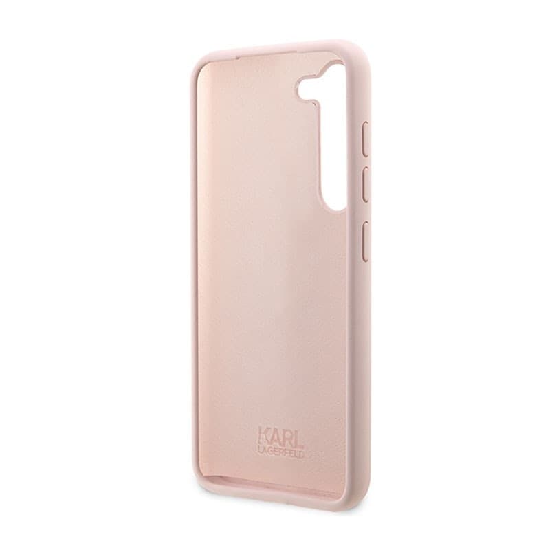 Karl Lagerfeld Silicone NFT Ikonik - Case for Samsung Galaxy S23+ (Pink) - 7
