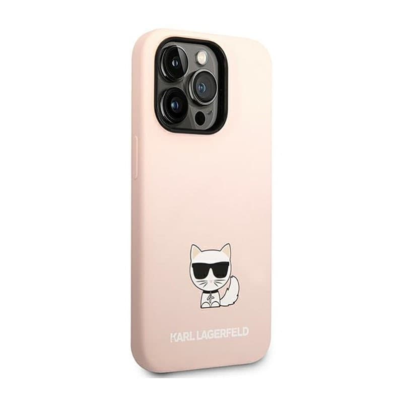 Karl Lagerfeld Choupette Body - Case for iPhone 14 Pro Max (Light Pink) - 4