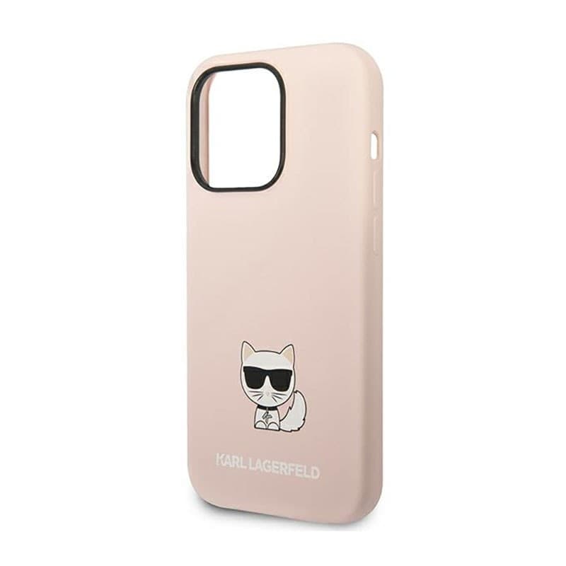 Karl Lagerfeld Choupette Body - Case for iPhone 14 Pro Max (Light Pink) - 6