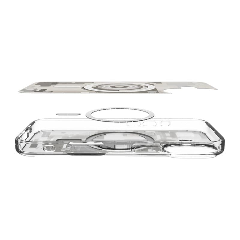 Spigen Ultra Hybrid Mag MagSafe - Case for iPhone 17 (Zero One Natural Titanium) - 7