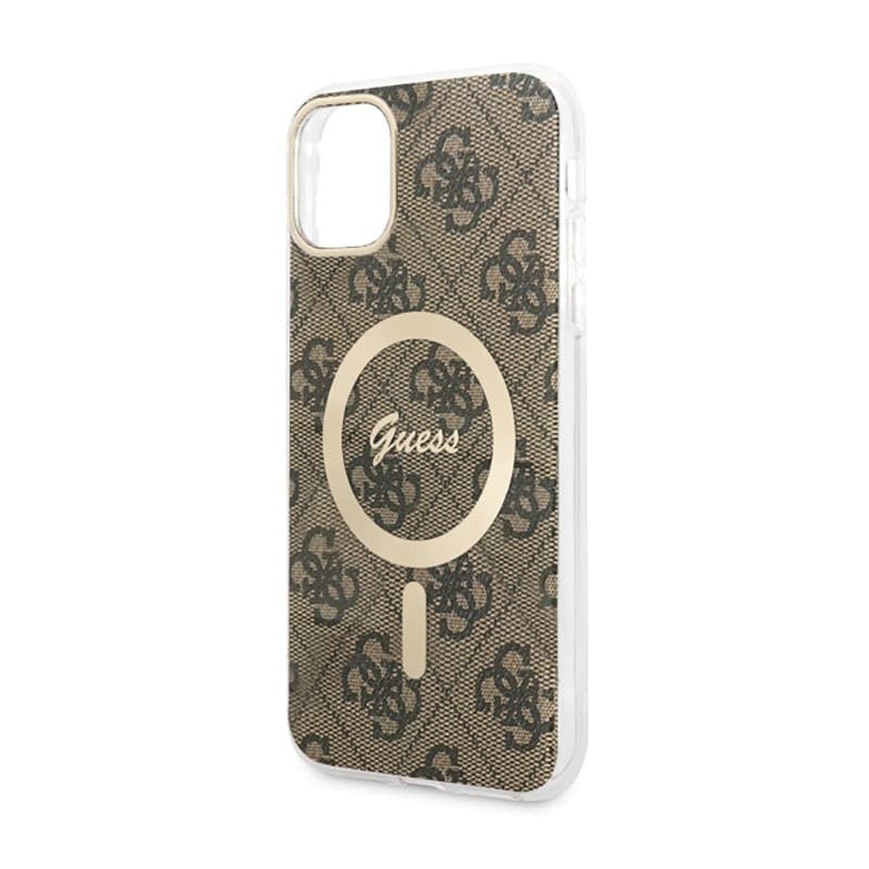 Guess 4G MagSafe - Case for iPhone 11 (Brown) - 5