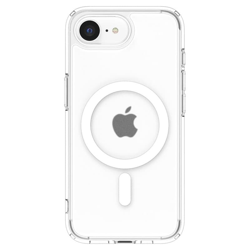 Spigen Ultra Hybrid Mag MagSafe - Custodia per iPhone 17e / 16e (Bianco ghiaccio) - 2