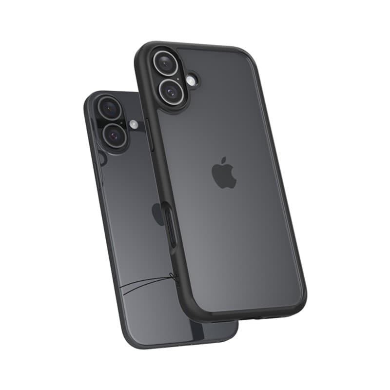 Spigen Ultra Hybrid - Case for iPhone 16 (Matte Black) - 6