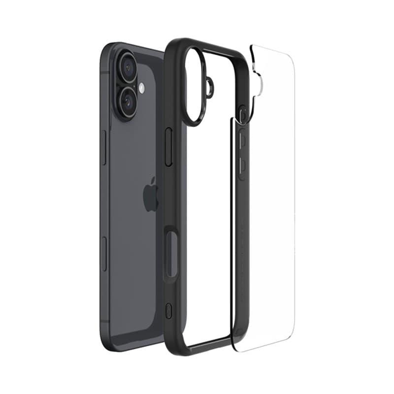 Spigen Ultra Hybrid - Case for iPhone 16 (Matte Black) - 8