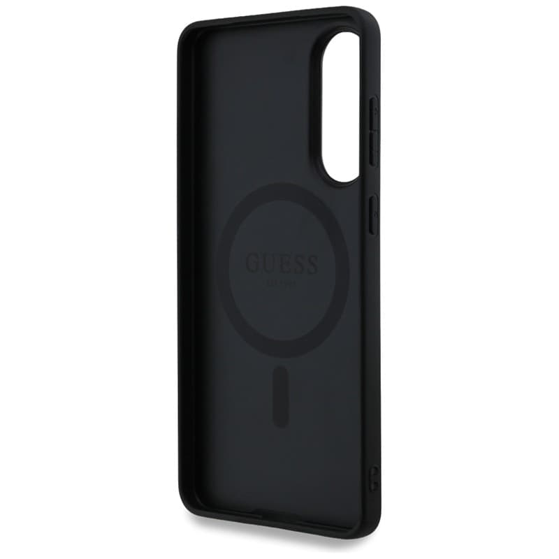 Guess 4G Ring Classic Logo MagSafe - Case Samsung Galaxy S25 Edge (black) - 7