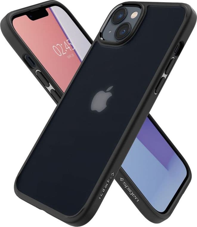 Spigen Ultra Hybrid Matte - Case for iPhone 15 Plus / iPhone 14 Plus (Matte Black) - 9