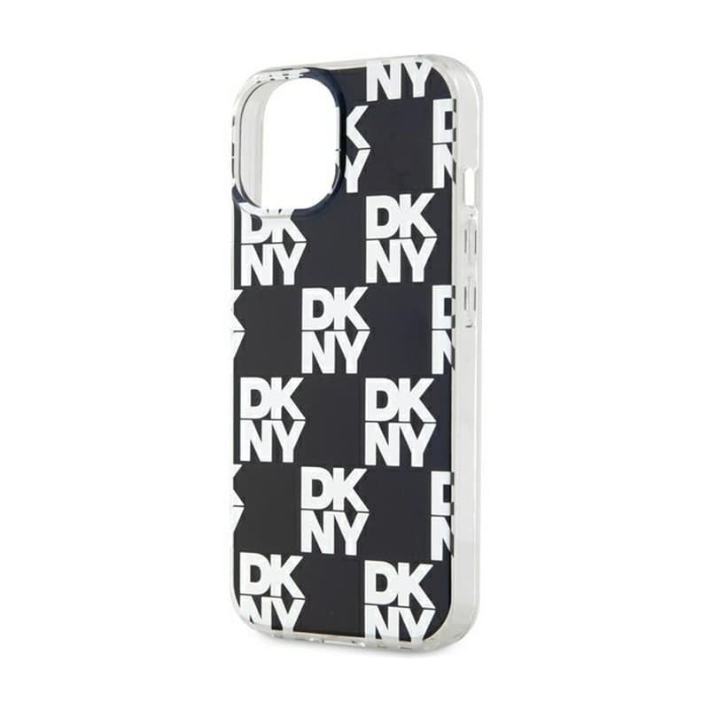 DKNY IML Checkered Mono Pattern - Case for iPhone 15 Plus / 14 Plus (Black) - 6