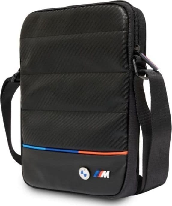 BMW Carbon&Nylon Tricolor - Tablet Bag 10" (Black) - 2