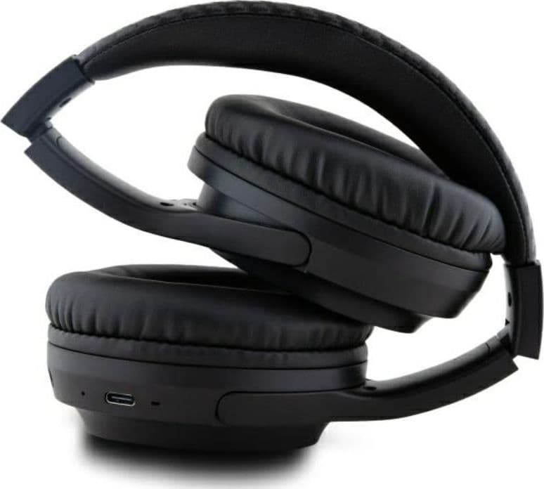 BMW Printed Logos - Wireless Over-Ear Bluetooth Headphones ENC (Black) - 4