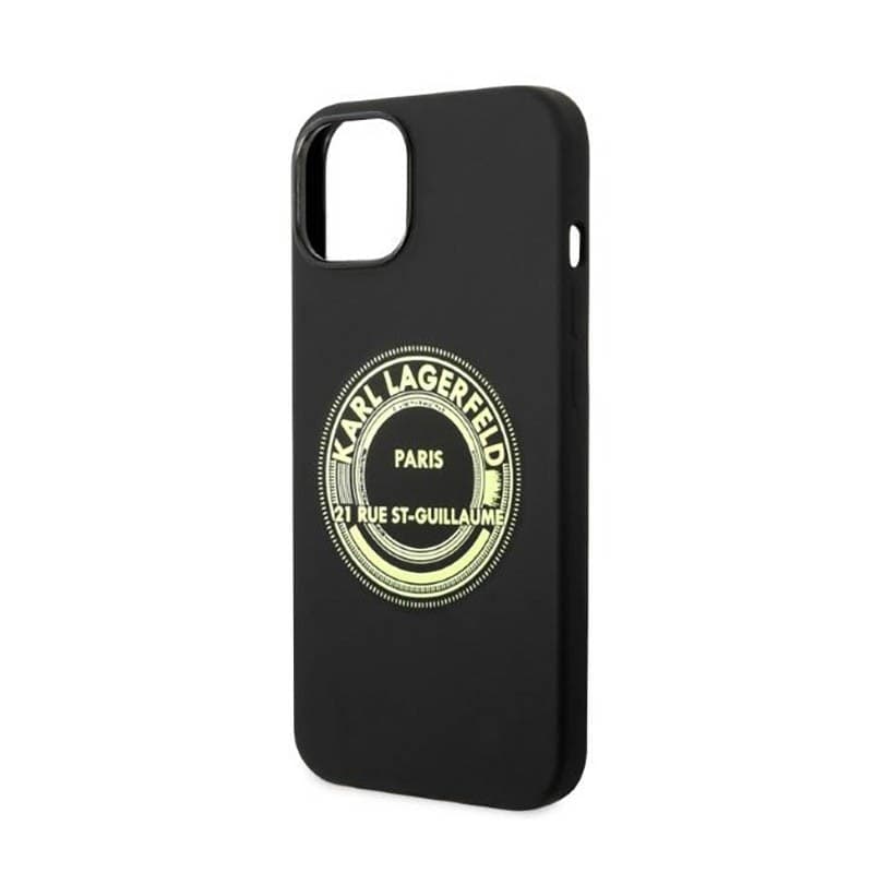 Karl Lagerfeld Silicone RSG - Case for iPhone 14 Plus (Black) - 6