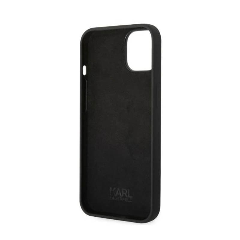 Karl Lagerfeld Silicone RSG - Case for iPhone 14 Plus (Black) - 7