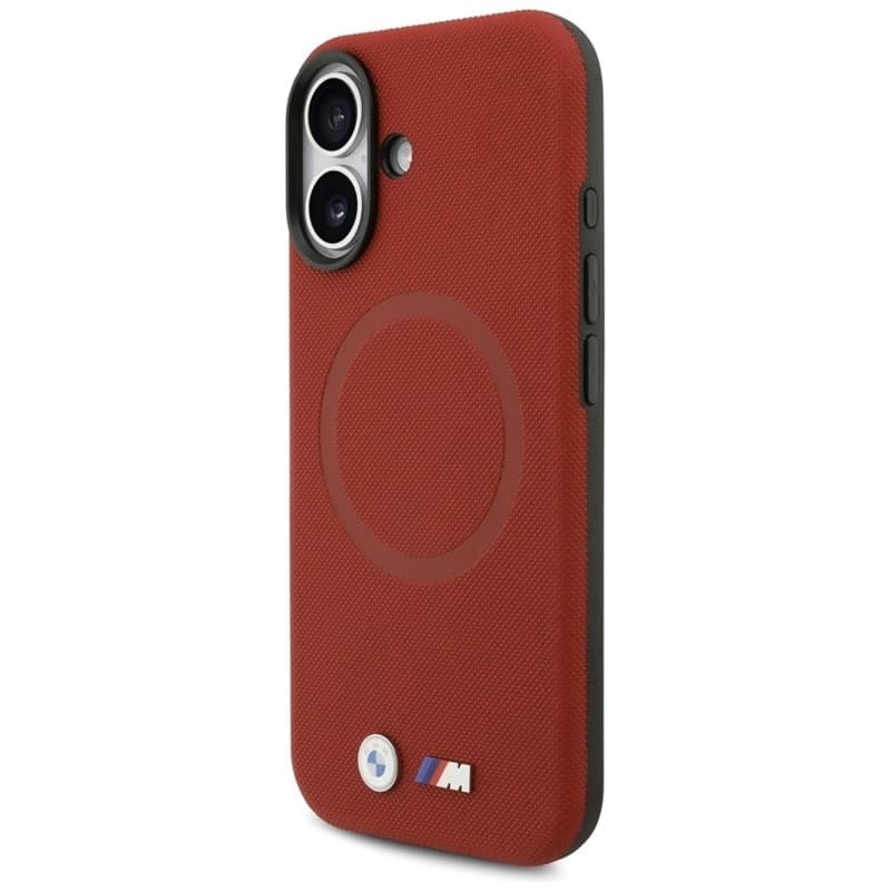 BMW M FW Metal Logo MagSafe - Case iPhone 17 (red) - 2