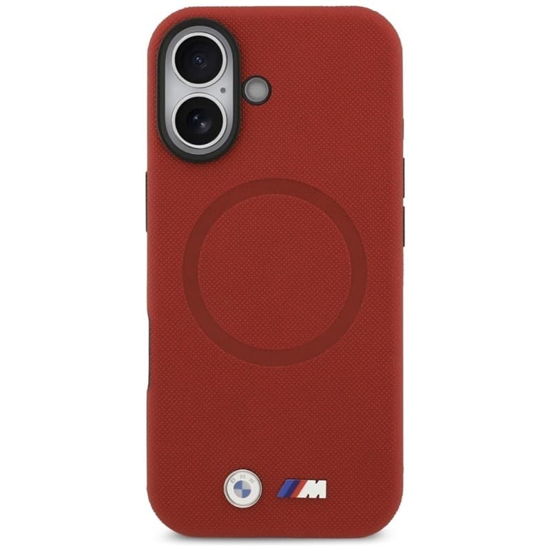 BMW M FW Metal Logo MagSafe - Case iPhone 17 (red) - 3