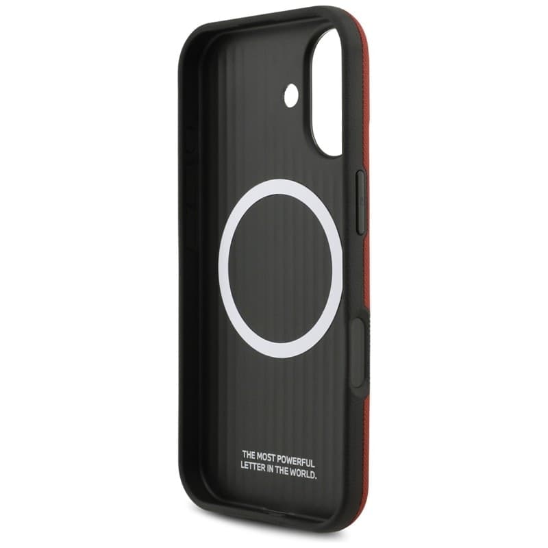 BMW M FW Metal Logo MagSafe - Case iPhone 17 (red) - 7