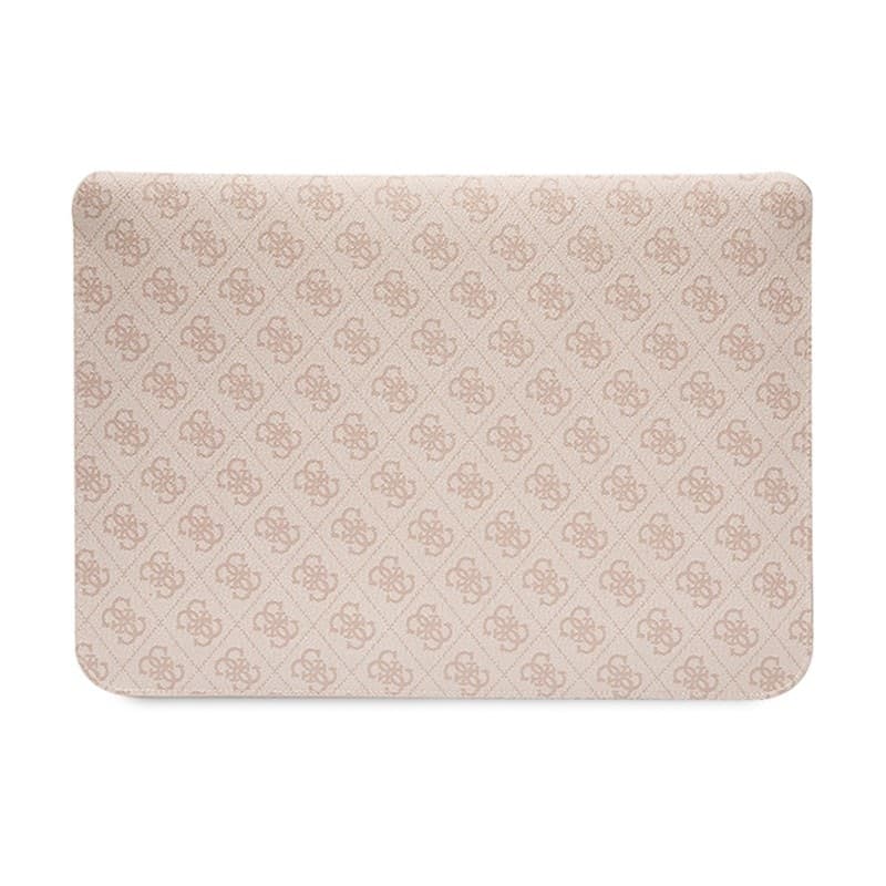 Guess 4G Stripe Metal Logo Computer Sleeve - 14" Notebook Case (Pink) - 3