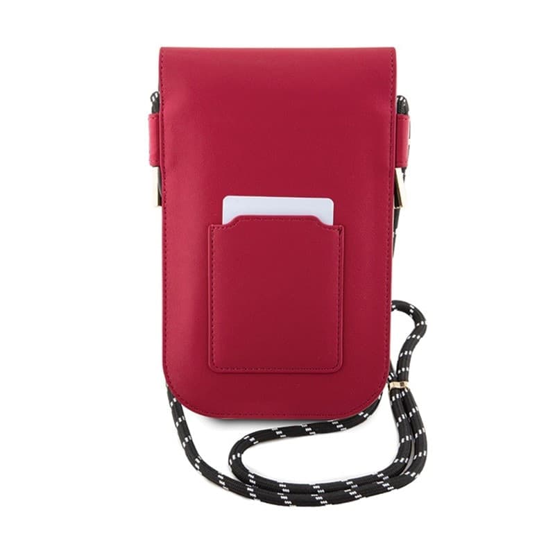 Hello Kitty Leather Daydreaming Cord - Phone crossbody bag (pink) - 4