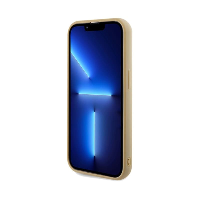 Guess Disco Metal Script - iPhone 14 Pro Case (Gold) - 5