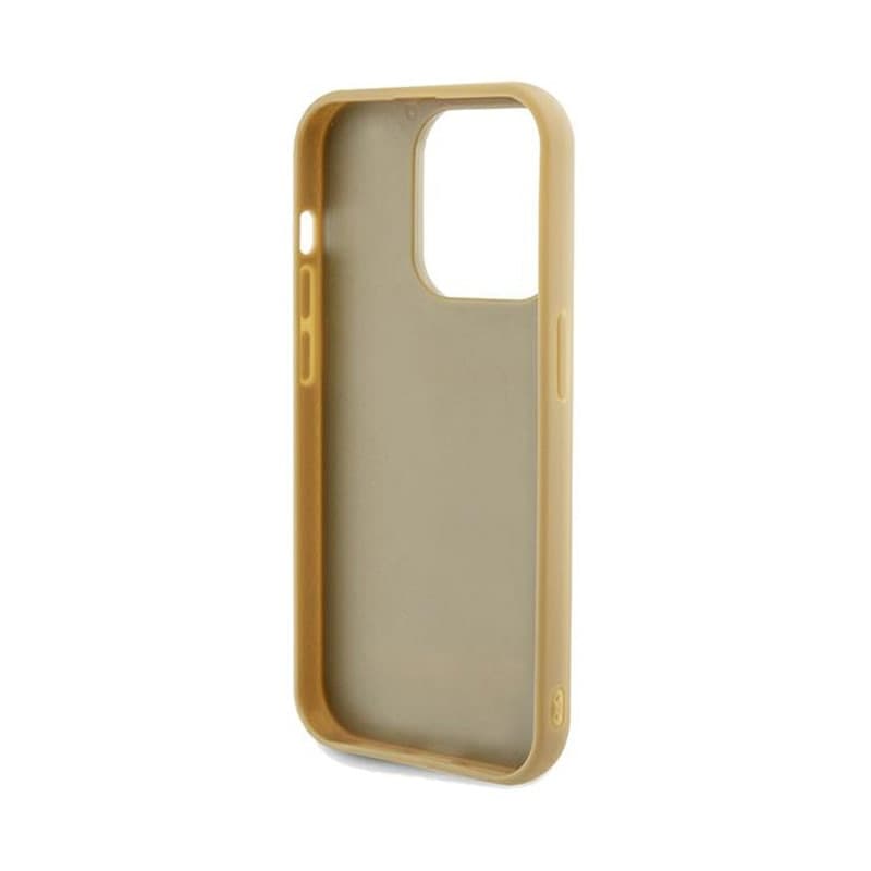 Guess Disco Metal Script - iPhone 14 Pro Case (Gold) - 7