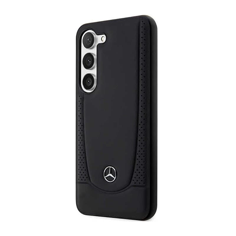 Mercedes Leather Urban Line - Case for Samsung Galaxy S23 (Black) - 2