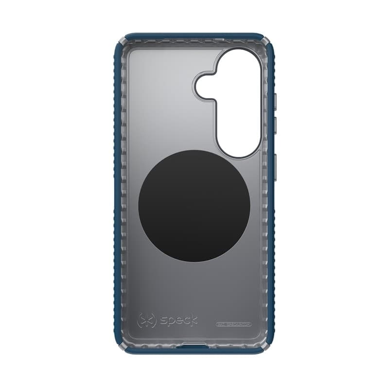 Speck Presidio2 Grip Magnet - Custodia MagSafe per Samsung Galaxy S26 (Deep Sea/Argento metallizzato/Blu magico) - 8