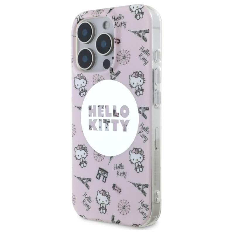 Hello Kitty IML All Over Paris MagSafe - Case for iPhone 16 Pro (pink) - 2