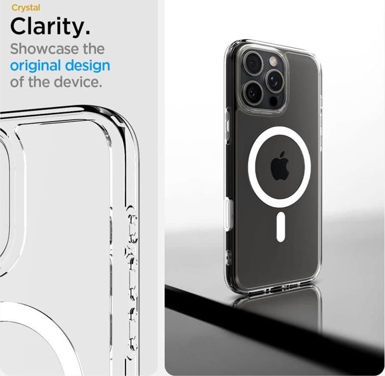 Spigen Ultra Hybrid T Mag MagSafe - Case for iPhone 16 Pro Max (White) - 9