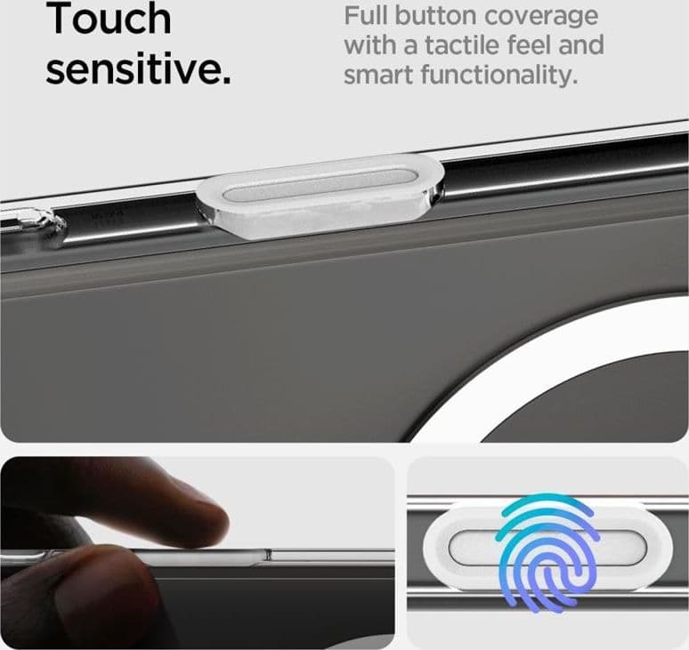 Spigen Ultra Hybrid T Mag MagSafe - Case for iPhone 16 Pro Max (White) - 10