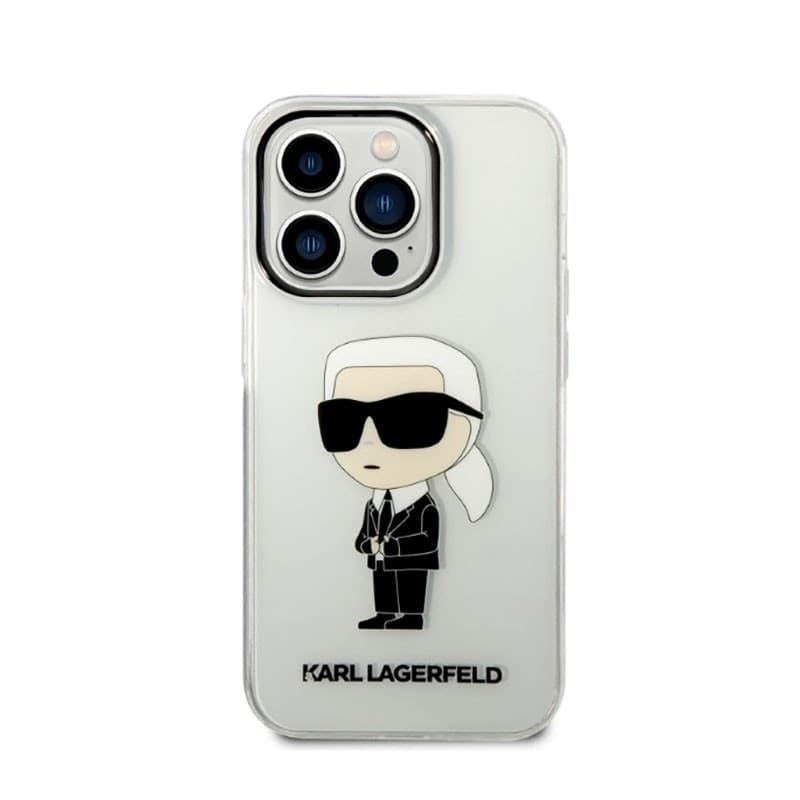 Karl Lagerfeld IML NFT Ikonik - Case for iPhone 14 Pro Max (Clear) - 3