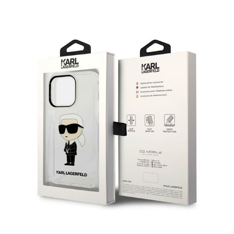 Karl Lagerfeld IML NFT Ikonik - Case for iPhone 14 Pro Max (Clear) - 8